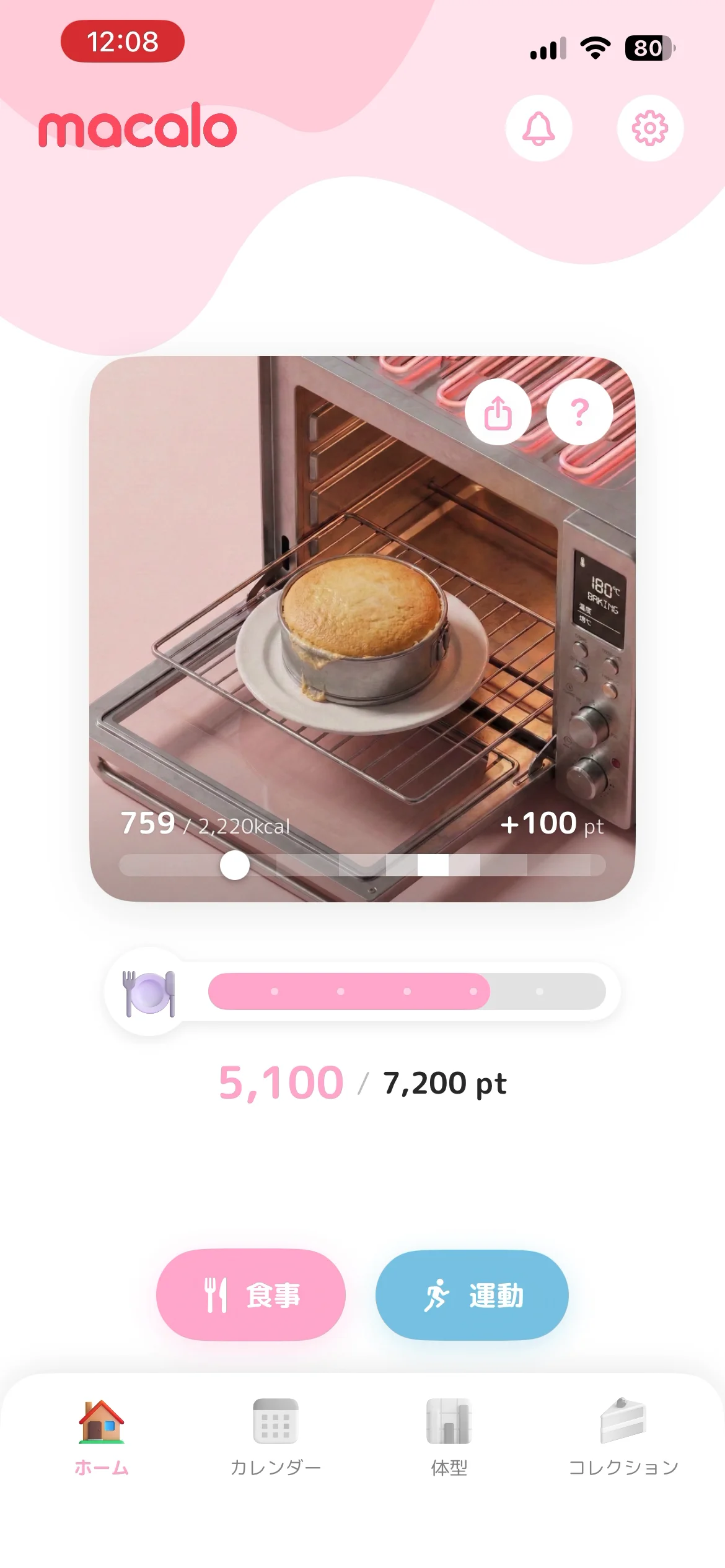 オーブンで、こんがり。